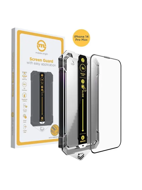 Mobile Origin Screen Guard iPhone 14 Pro Max with easy application