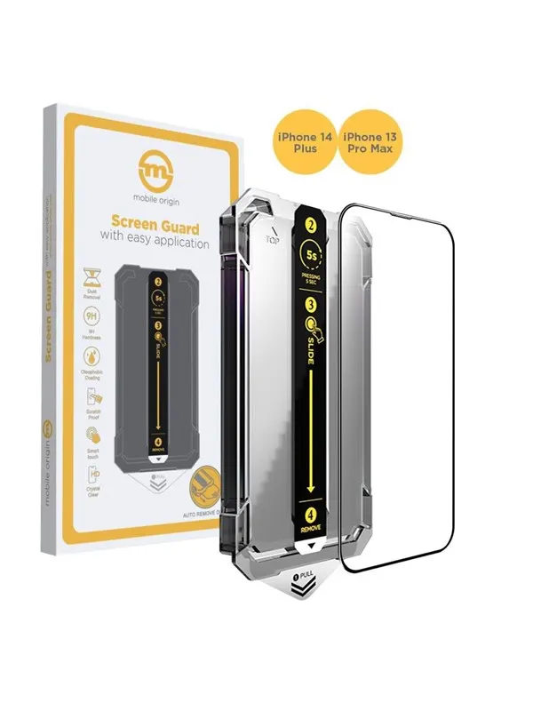 Mobile Origin Screen Guard iPhone 14 Plus / 13 Pro Max with easy application