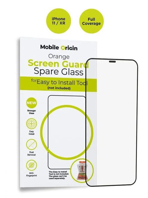 Mobile Origin Orange Screen Guard Spare Glass iPhone 11/XR