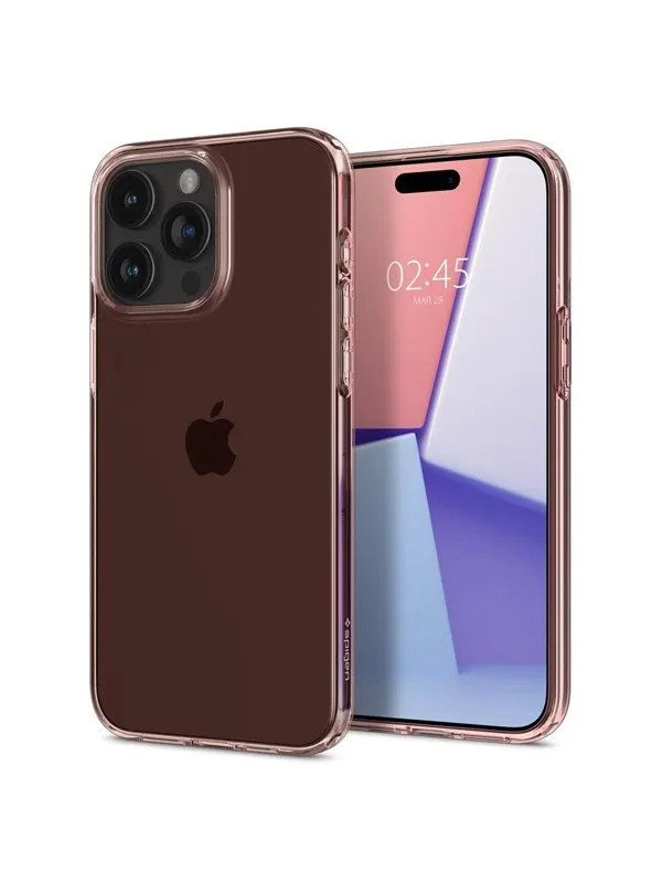 Spigen Crystal Flex - rose crystal - iPhone 15 Pro Max