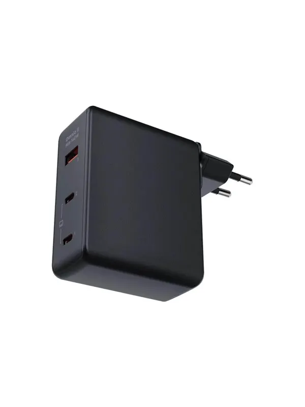 Aukey Omnia II Mix 140W - 3-port GaN PD Wall Charger with Interchangeable EU Plug