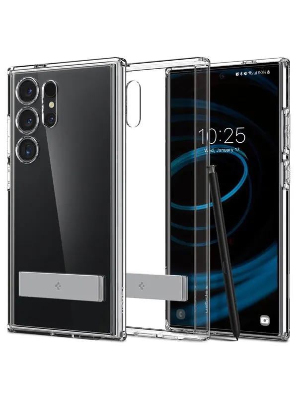 Spigen Ultra Hybrid S - crystal clear - Samsung Galaxy S24 Ultra