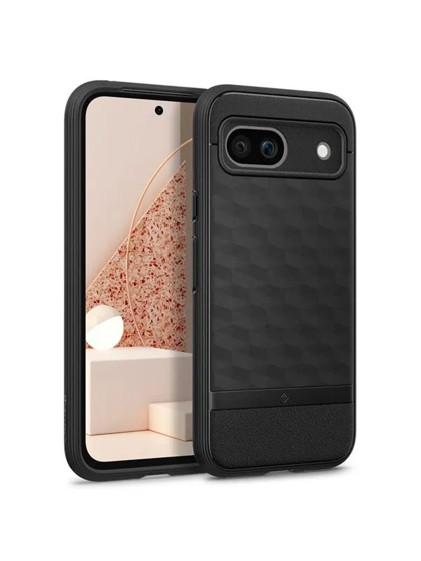 Spigen Caseology Parallax - matte black - Google Pixel 8a