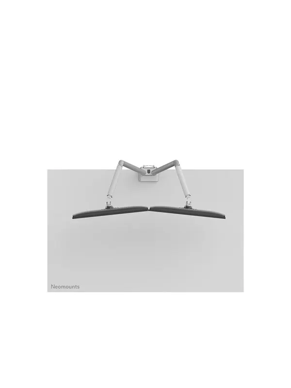 Neomounts NEXT Slim DS70-250SL2 mounting kit - full-motion - for 2 monitors - silver