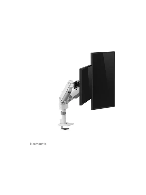 Neomounts NEXT One DS65S-950WH2 mounting kit - full-motion - for 2 LCD displays - white - Max 22 kg - recommended for 24"-34"