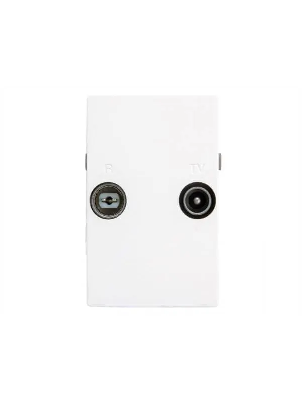 Triax Wall Outlet FM/TV TD 263E White