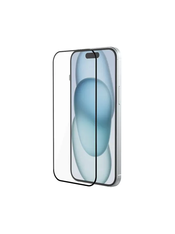 Just Mobile Xkin™ 3D Tempered Glass for iPhone 15 Plus