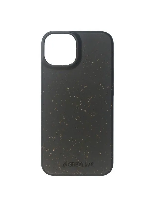 GreyLime iPhone 15 Pro Biodegradable Cover - Black
