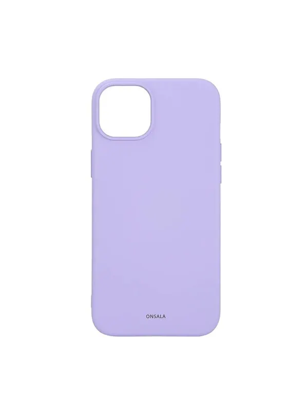 ONSALA Phone Case with Silicone Feel MagSeries Purple - iPhone 15 Plus