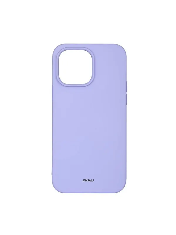 ONSALA Phone Case Silicone Purple - iPhone 14 Pro Max