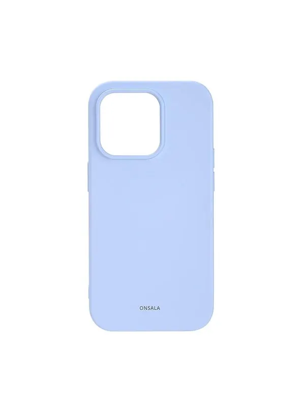ONSALA Phone Case Silicone Light Blue - iPhone 14 Pro