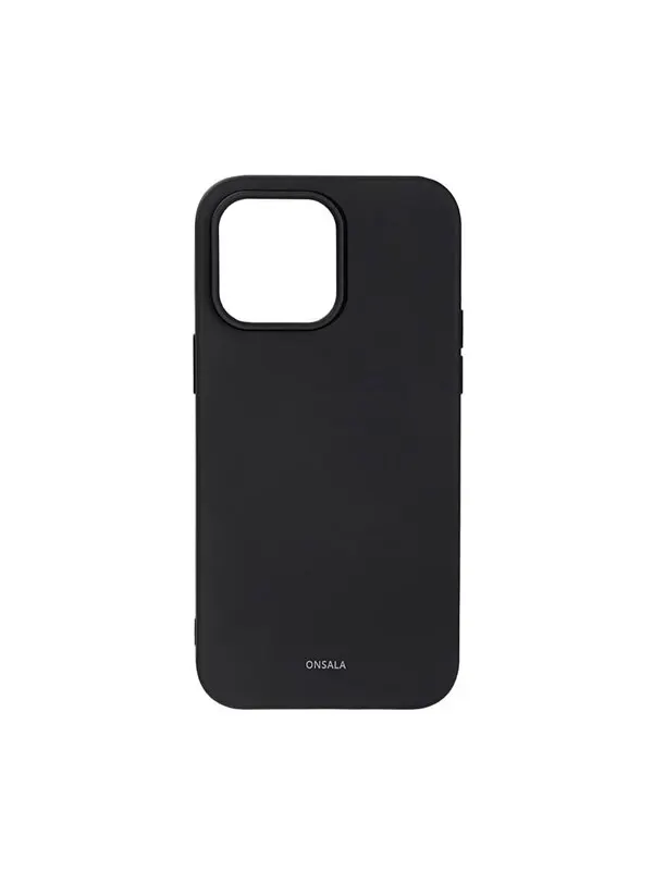 ONSALA Phone Case Silicone Black - iPhone 14 Pro Max