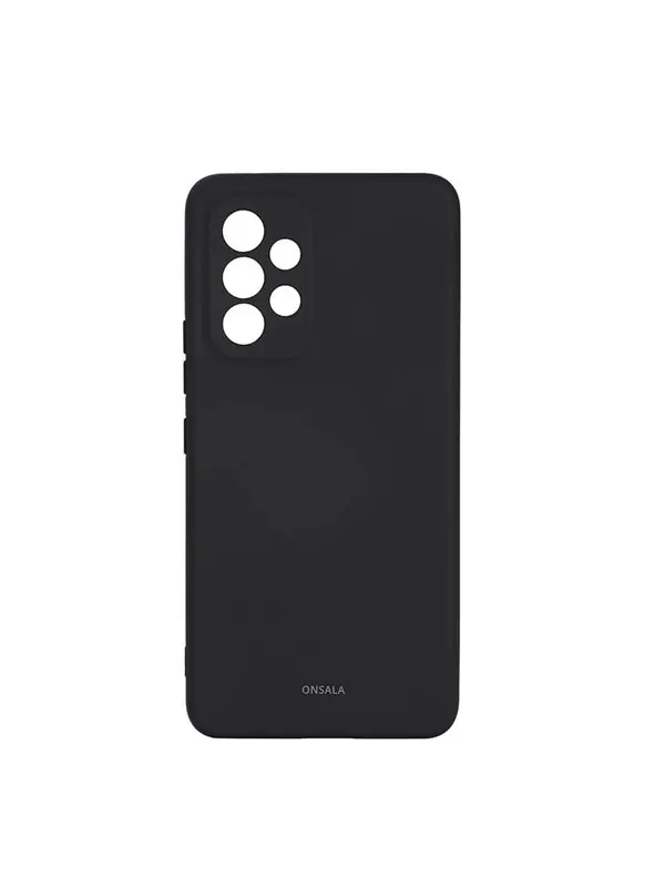 ONSALA Phone Case Silicone Black - Samsung A53