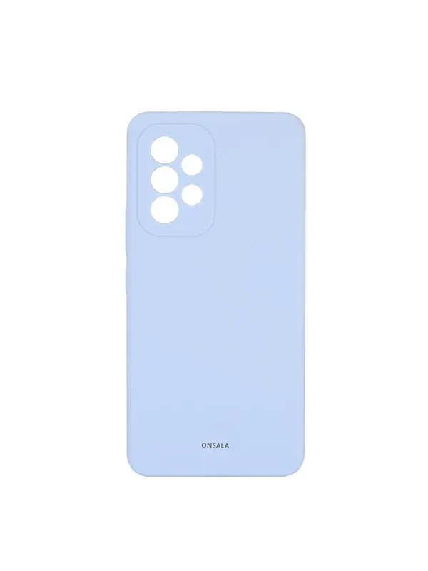 ONSALA Phone Case Silicone Light Blue - Samsung A53