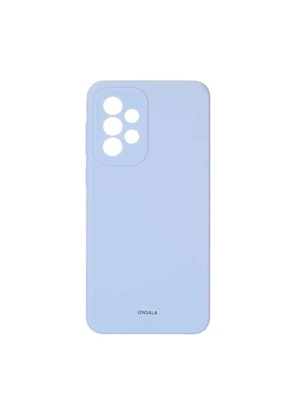 ONSALA Phone Case Silicone Light Blue - Samsung A33
