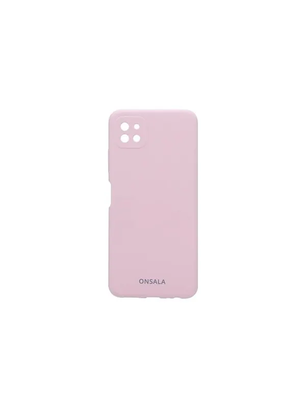 ONSALA Phone Case Silicone Sand Pink - Samsung A22 5G