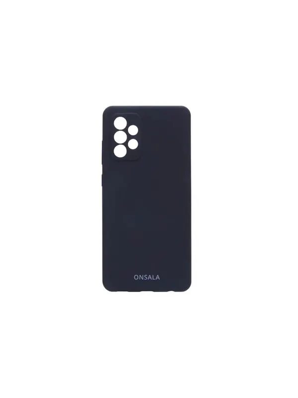 ONSALA Phone Case Silicone Black - Samsung A72