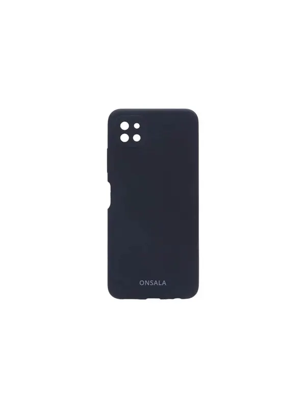 ONSALA Phone Case Silicone Black - Samsung A22 5G