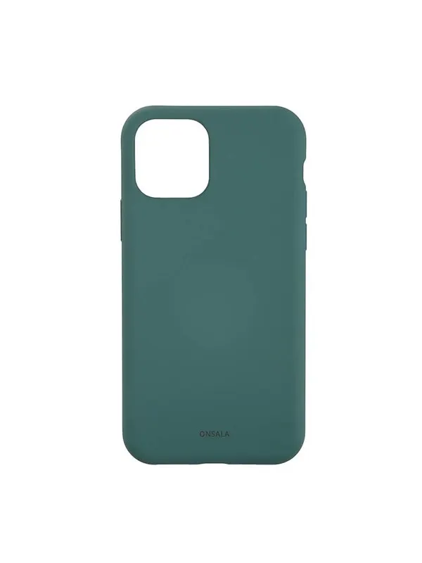 ONSALA Phone Case Silicone Pine Green - iPhone 11 Pro