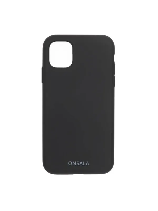 ONSALA Phone Case Silicone Black - iPhone 11 / XR