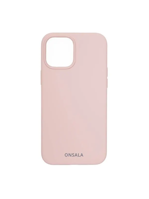 ONSALA Phone Case Silicone Sand Pink - iPhone 12 Pro Max