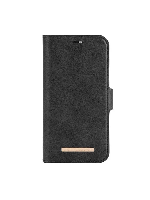 ONSALA Wallet Case Eco 2 Card Slots MagSeries Black - iPhone 15 Plus