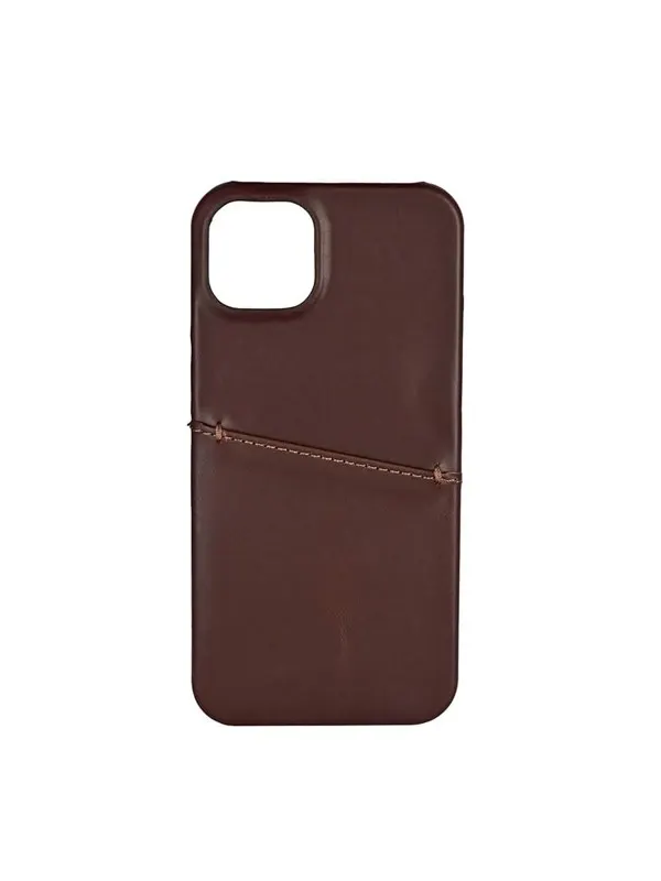 Buffalo Phone Case Leather Brown - iPhone 13