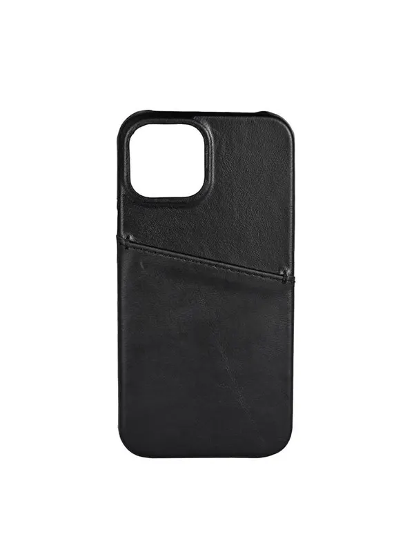 Buffalo Phone Case Leather Black - iPhone 13 Mini