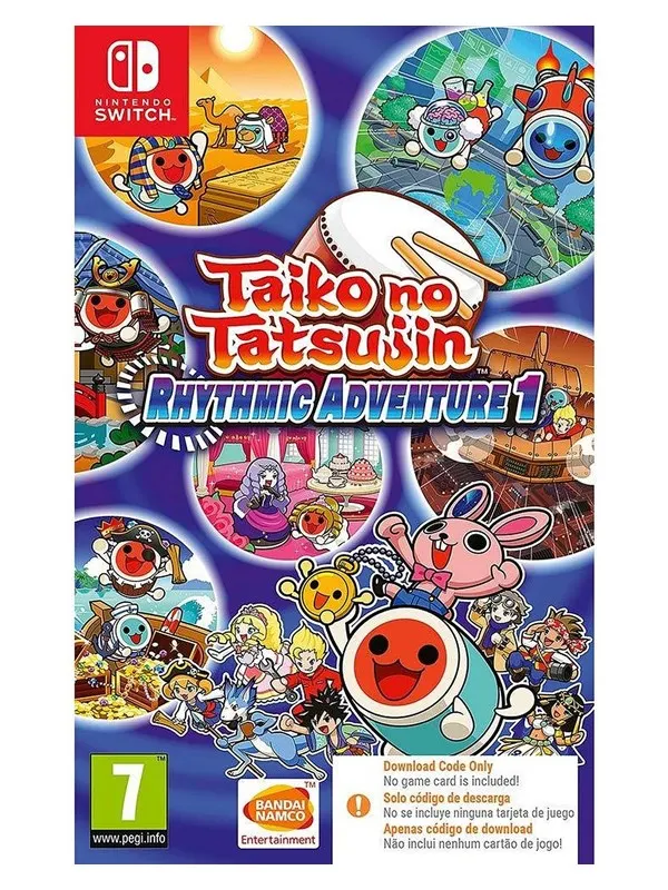 Taiko no Tatsujin: Rhythmic Adventure 1 (Code in a Box) - Nintendo Switch - Musik