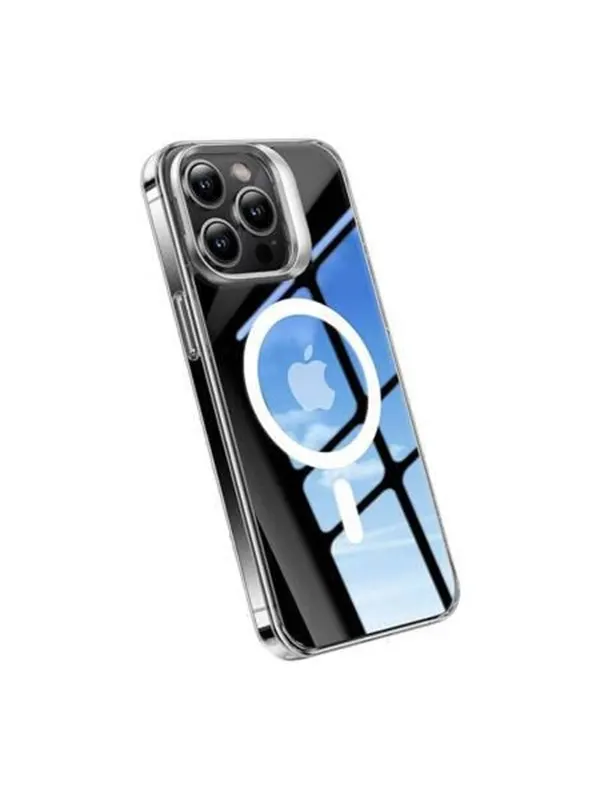 Torras Phone Case UPRO Lstand Clear-Mag for iPhone 15 (transparent)
