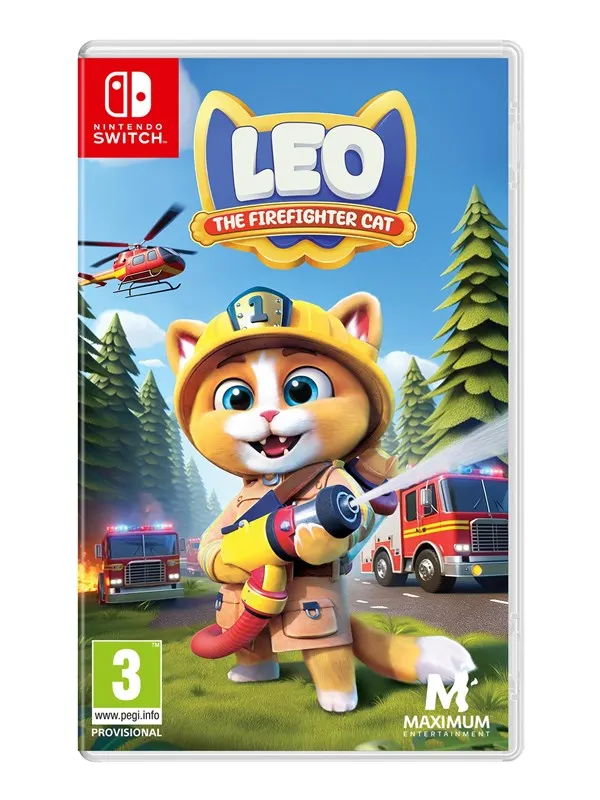 Leo the Firefighter Cat - Nintendo Switch - Äventyr