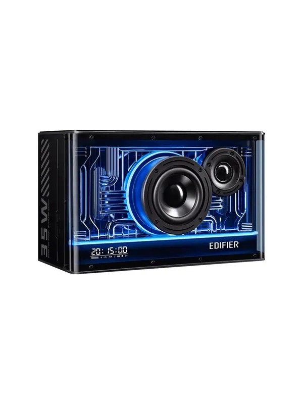 Edifier QD35 Tabletop Bluetooth Speaker with GaN charger - Black