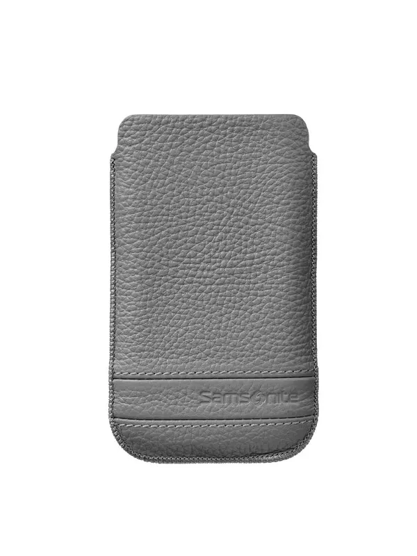 Samsonite Mobile Bag Classic Leather Large Grey