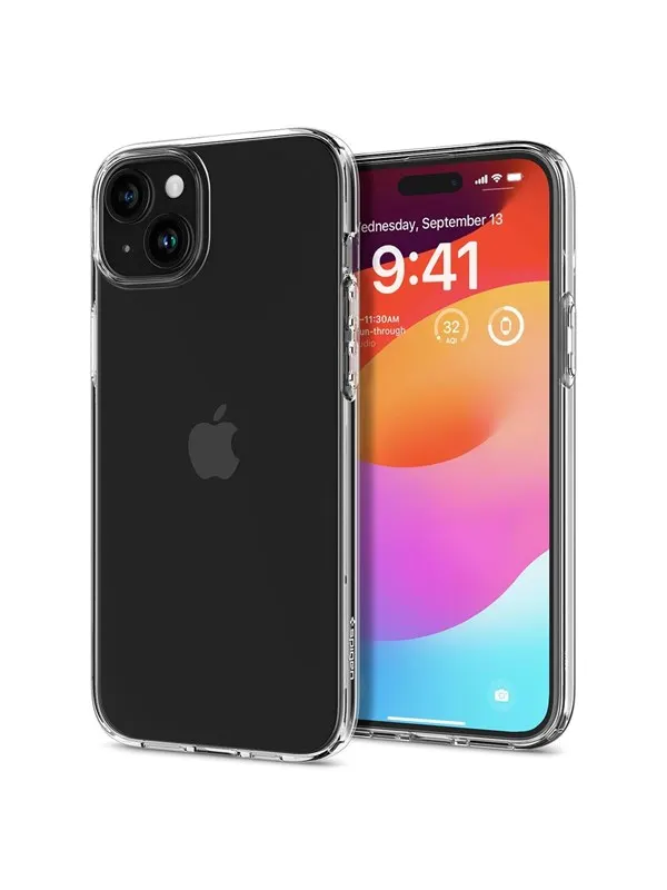 Spigen Crystal Flex - crystal clear - iPhone 15