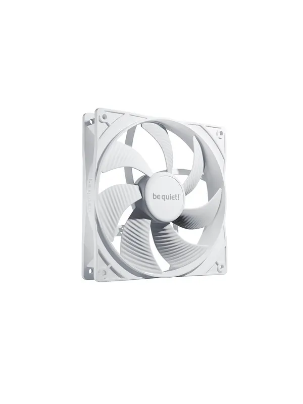 be quiet! Pure Wings 3 140mm PWM White - Chassi fläkt - 120mm - Vit - 26 dBA