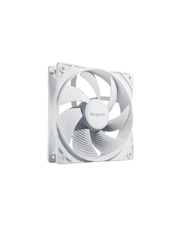 be quiet! Pure Wings 3 120mm PWM White - Chassi fläkt - 120mm - Vit - 26 dBA