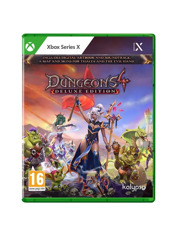 Dungeons 4 (Deluxe Edition) - Microsoft Xbox Series X - Real Time Strategy