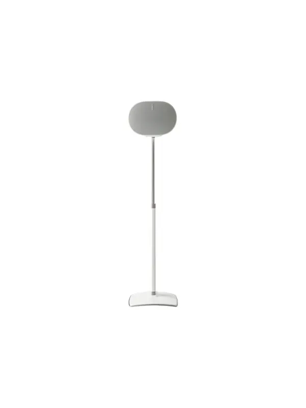 Sanus WSSE3A1-W2 stand - for speaker(s) - height-adjustable - white - Max 4.5 kg - recommended for