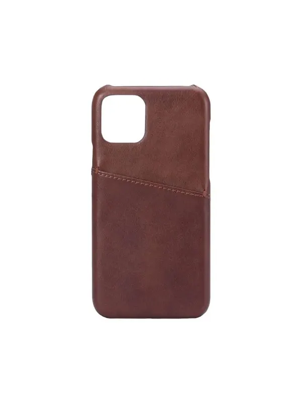 ONSALA Mobilecover Brown iPhone 11 Pro Creditcard Pocket