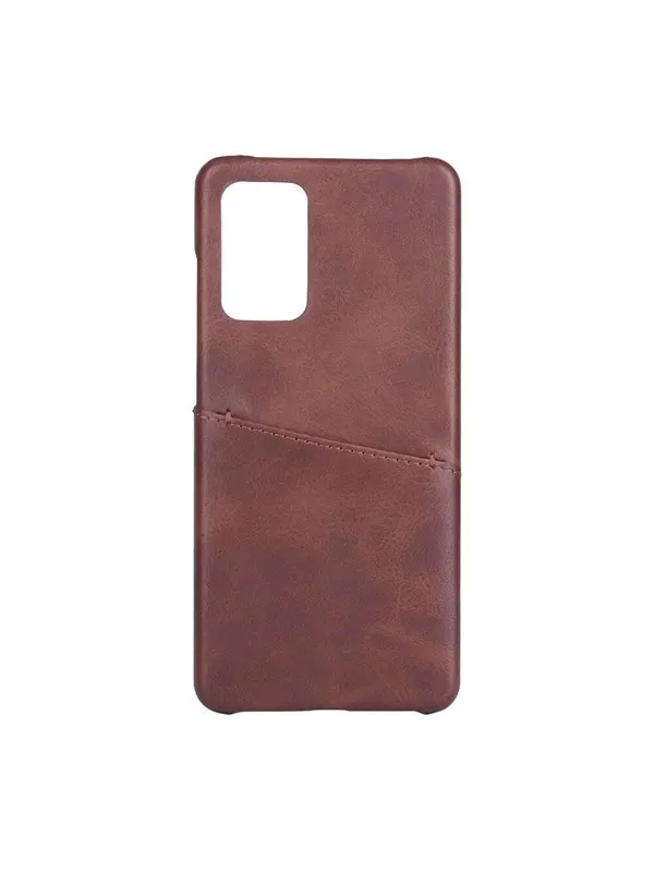 ONSALA Mobile Cover Brown with Cardpocket Samsung A72