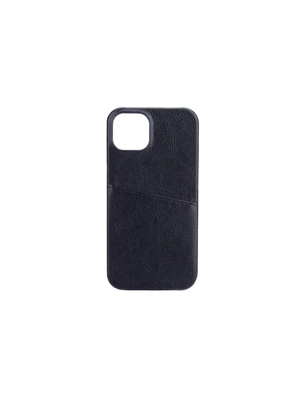 ONSALA Mobile Cover Black with Cardpocket iPhone 13