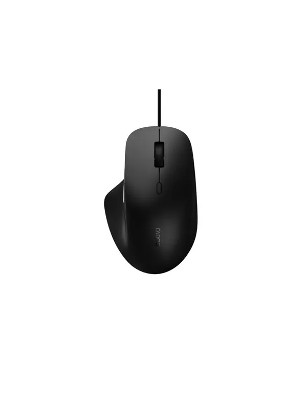 RAPOO N500 - Mouse - Optic - 6 knappar - Svart