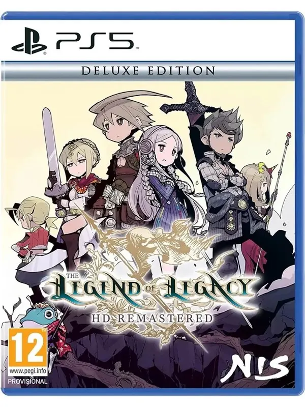 The Legend of Legacy HD Remastered (Deluxe Edition) - Sony PlayStation 5 - RPG