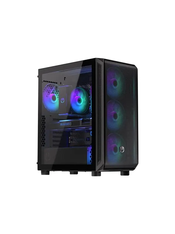ENDORFY Arx 500 ARGB - PC case - ATX - Chassi - Tower - Svart