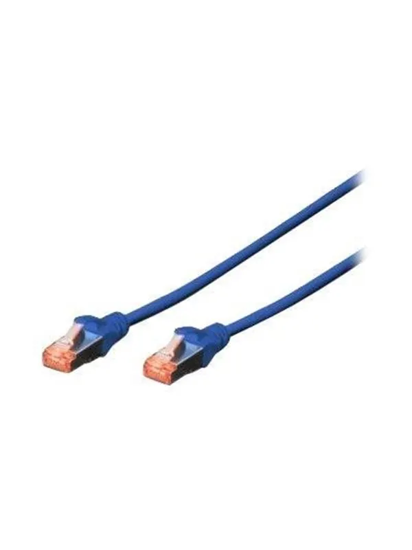 DIGITUS patch cable - 50 cm - blue RAL 5017 - 0.5m