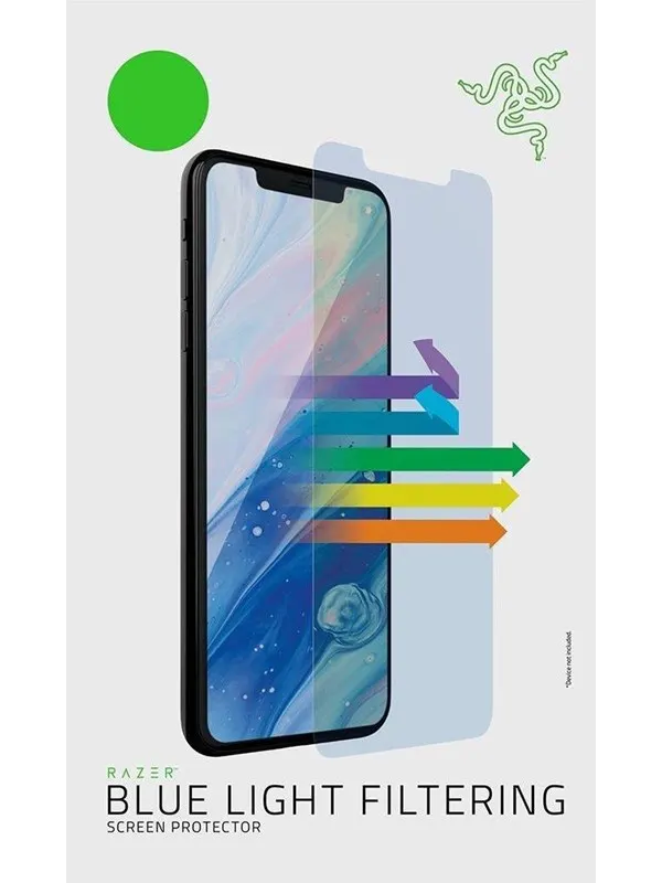 Razer Blue Light Filtering Screen Protector for Apple iPhone XR