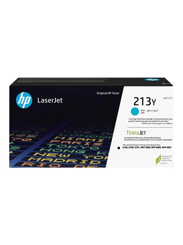 HP 213Y / W2131Y - Cyan Toner - Extra High Yield