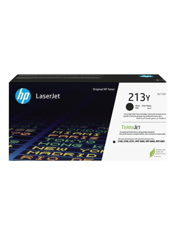 HP 213Y / W2130Y - Black Toner - Extra High Yield