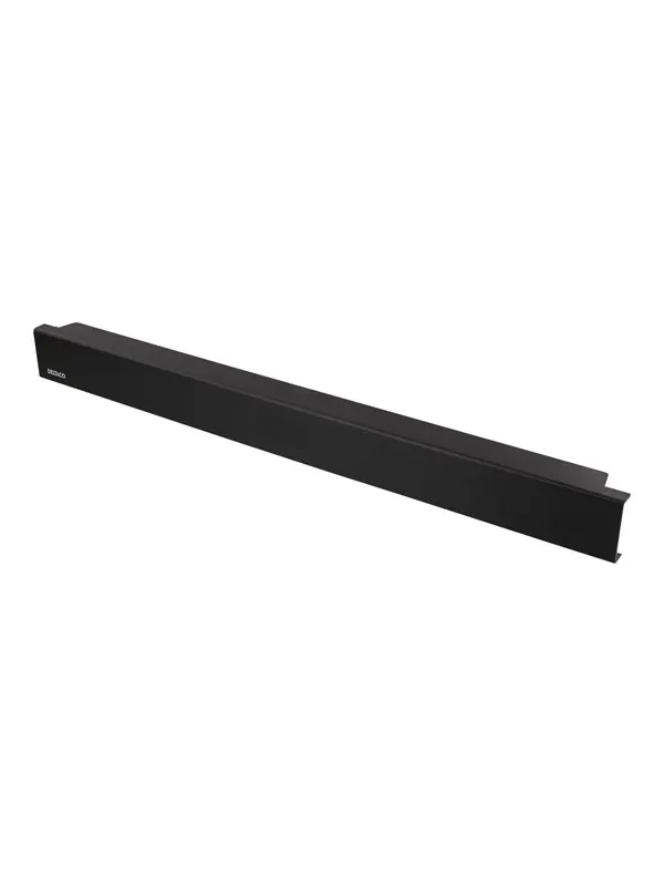 Deltaco 19-8 19" 1U plastic cover patch panel screw-free installation black