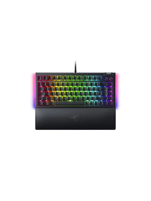 Razer BlackWidow V4 75% - US (ISO) - Gaming Keyboard - Utan numpad - Engelska (US) - Svart